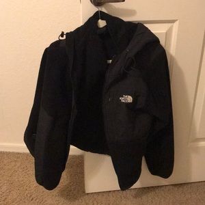 North Face Fleece Hooded Jacket